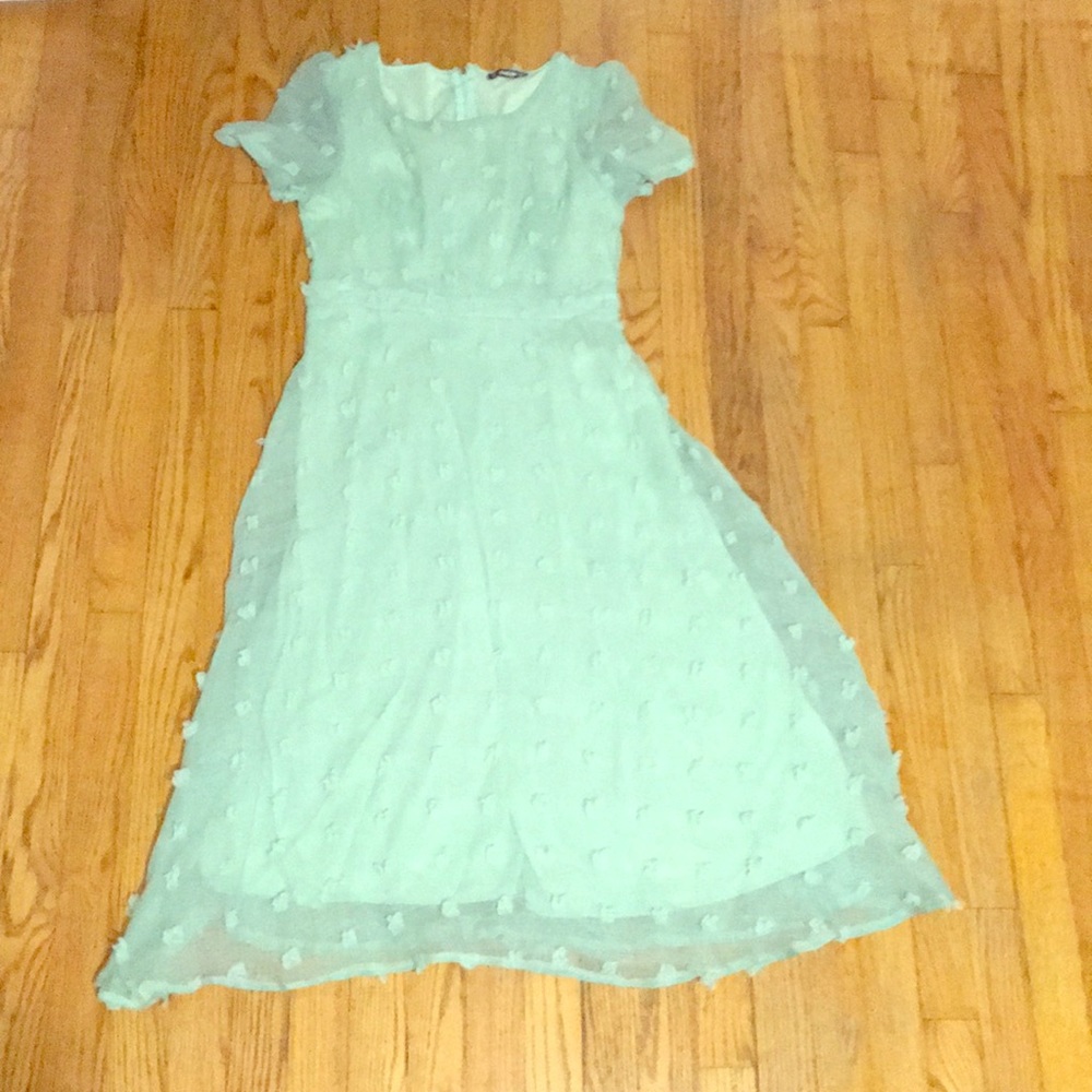 Light blue summer dress